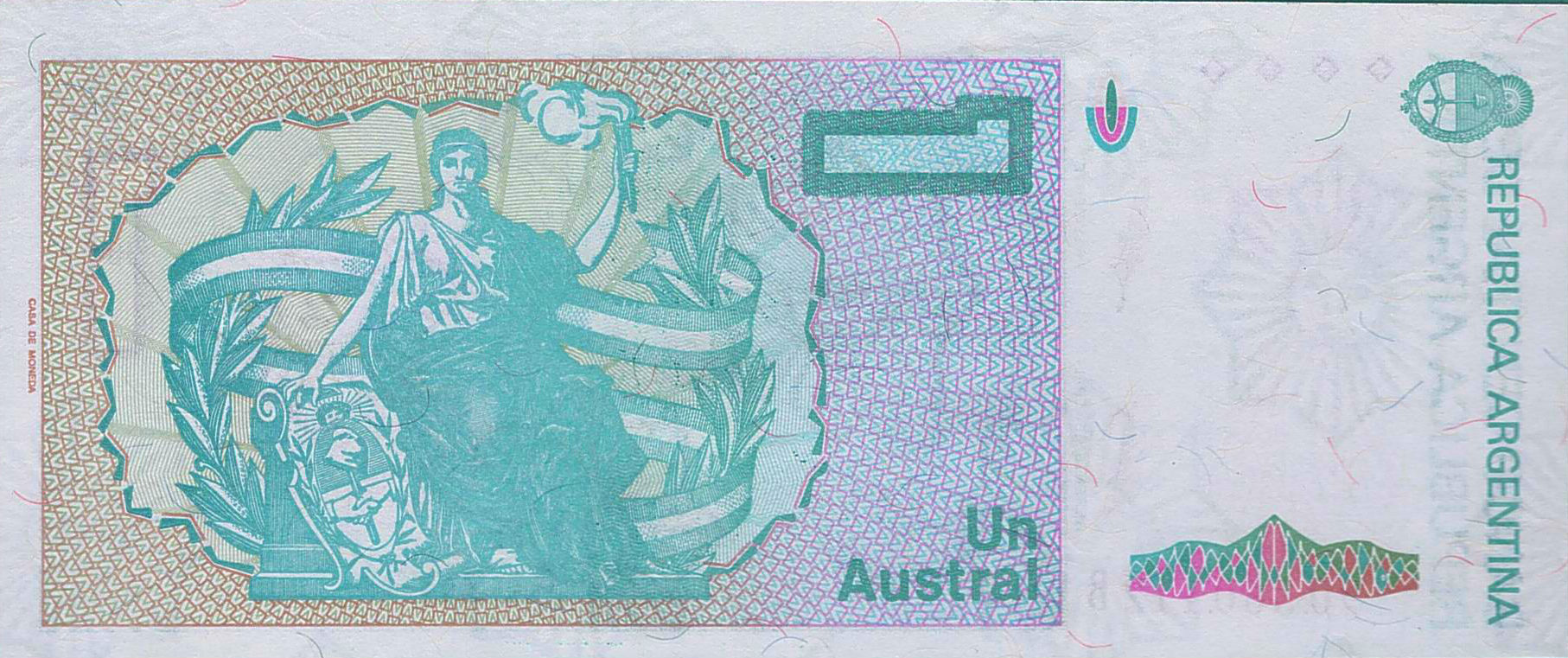 Argentina 1 1985 UNC P-323/b2
